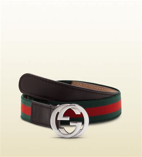 gucci kid's gg web belt|Gucci belt for kids boys.